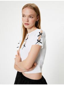 Футболка KOTON T shirt, экрю