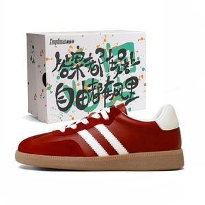 Xingdiman Женские лоу-топ скейтборд кроссовки Red, цвет Red