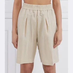 Шорты оверсайз Samsøe Samsøe, бежевый