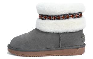 Зимние ботинки женские темно-серый Joy&Mario