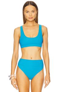 Топ бикини Peyton Beach Riot, riviera blue