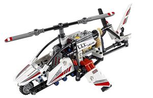 Конструктор Technic, ультралегкий вертолет, 199 деталей, 42057 LEGO