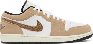 Кроссовки Air Jordan 1 Low SE 'Brown Elephant', коричневый