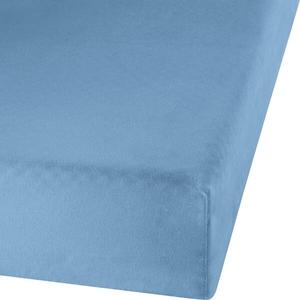 Простынь на подгонке Erwin Müller 42081, 100x1x190-200 см, синий