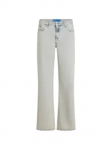 Джинсы с разрезами Karl Lagerfeld Jeans, бежевый