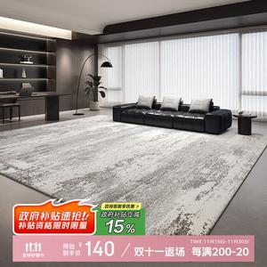 Budis Ковер 120х200 см для гостиной/спальни плюшевый, утолщенный, с эффектом премиум, моющийся, пылеотталкивающий, серый waterproof, Weimeng, stain-resistant faux wool