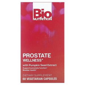 Добавка Bio Nutrition Prostate Wellness с экстрактом семян тыквы, 60 вегетарианских капсул