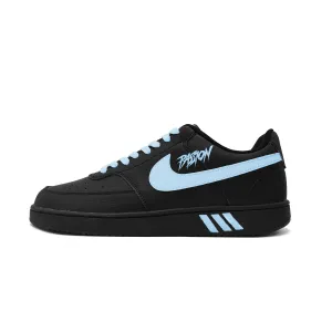 Nike Court Vision Sky устойчивые к истиранию низкие кроссовки для скейтбординга Unisex Blue