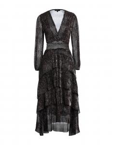 Макси платье Maje, темно-фиолетовый