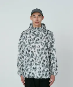 Анорак с принтом, дышащий, быстросохнущий.