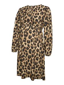 Платье до колена mama licious, черный