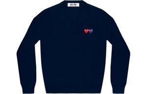 CDG Play Свитер Women's Marine Blue
