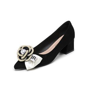 JIUXINGDAO Туфли на высоком каблуке женские, черные