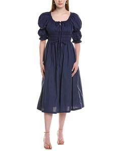 Платье макси JL LUXE, синий