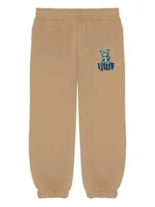 Спортивные брюки с принтом Barrow Kids, коричневый