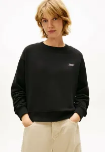 Спортивная толстовка с логотипом свободного кроя Tommy Jeans, Black