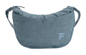 Футболка наплечная сумка через плечо ультрамаленькая унисекс джинсовый синий FILA FUSION