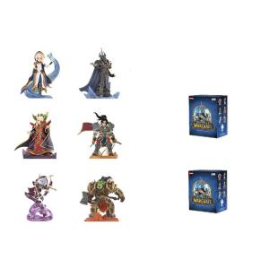 Коллекционная мистери-бокс World Of Warcraft Classic персонажи одиночный мистери-бокс/полный набор 6 шт POP MART