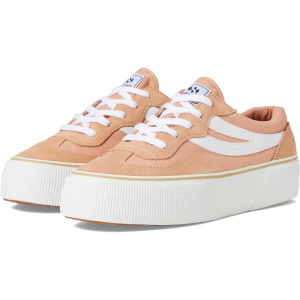 Кроссовки Superga 3041 Revolley Color-Block Platform, цвет Rose Dusty/Full White