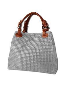 Наплечная сумка Toscanto, цвет toscanto handtasche, umhängetasche leder grau, braun ca. 31cm