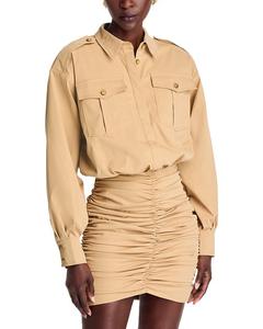 Платье Alphonse Ronny Kobo, коричневый/бежевый