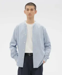 Хлопковая рубашка в тонкую полоску