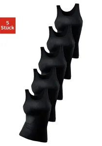 Майка petite fleur (5 шт. в упаковке), из мягкой качественной ткани в рубчик, майка, майка, черный