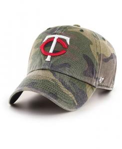 Мужская регулируемая шапка с камуфляжным принтом Minnesota Twins '47 Clean Up '47 Brand