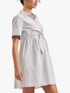 Платье для беременных с завязками bronte Ripe, цвет White/Grey
