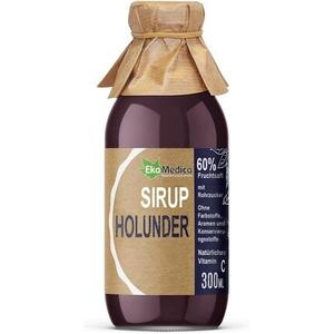 Сироп черной бузины с витамином С 300мл, Ekamedica