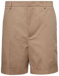 Шорты Valentino Turn-Up Bermuda Shorts 'Light Camel', загар