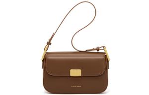 Кожаная с искусственной кожей наплечная сумка через плечо CinvaiKrose для женщин в цвете коричневый/экрю/черный