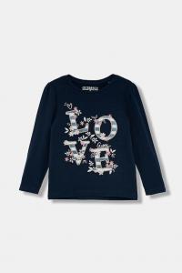 Детский лонгслив Guess, темно-синий