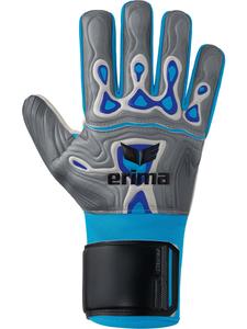 Erima Детские вратарские перчатки серо-голубого цвета