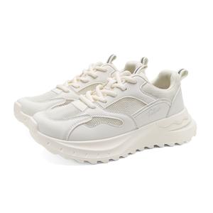 FOXER Износостойкие и легкие низкие массивные кроссовки женские Greige, цвет Greige