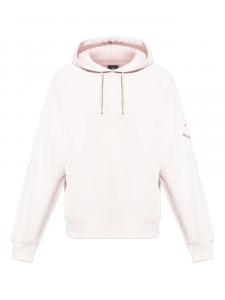 Толстовка с капюшоном из хлопка PS Paul Smith, розовый
