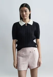 Рубашка-Поло мэди Sandro, Noir