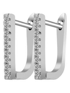 Adeliás Женские серьги из серебра 925 пробы