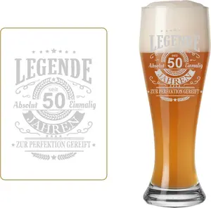 Бокал для пшеничного пива Luxentu, 0,5 л - легенда на протяжении 50 лет LUXENTU