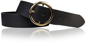 Кожаный ремень FRONHOFER, черный