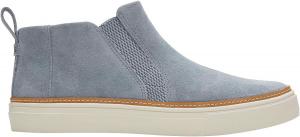 Женские сникерсы TOMS Bryce с высоким голенищем и подкладкой из искусственного меха, без шнурков, Stone Grey Suede