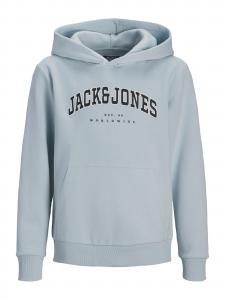 Jack & Jones Junior Толстовка 'JJECALEB' в пастельно-голубом цвете