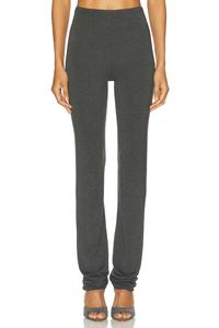 Ленивые леггинсы Norma Kamali, темно-серый