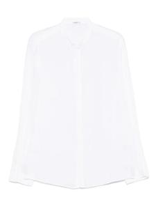 Рубашка с воротником-стойкой Transit, белый