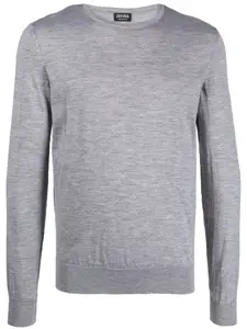 Кашемировый джемпер Zegna, серый
