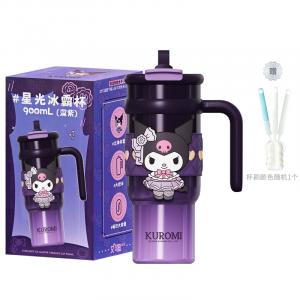 Echos Hello Kitty Ice King термостакан 900 мл Sanrio, темно-фиолетовый