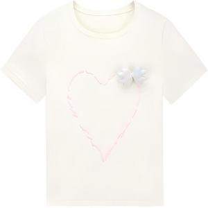 Футболка с логотипом SUSAN FANG Co-branded Model, женская, белая Victoria'S Secret