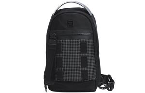 FILA Спортивная тканевая поясная сумка унисекс классическая смоляно-черная