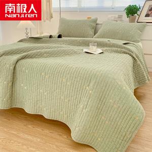 Antarctic Комплект постельного белья из 2 предметов (простыня 120 см, наволочка), цвет Matcha Green, чистый хлопок