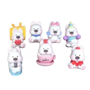 Загадочная коробка с милым вест хайленд терьером одиночная загадочная коробка/полный набор 6 шт Gollum